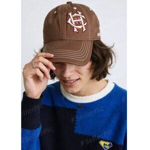 Hershey's Chocolate Brown Embroidered Logo Adjustable Unisex Baseball Cap